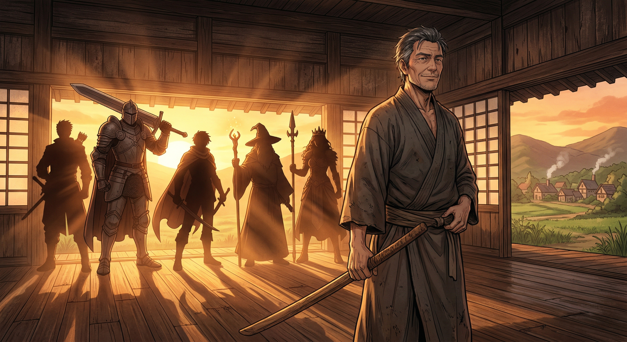 片田舎のおっさん剣聖になる